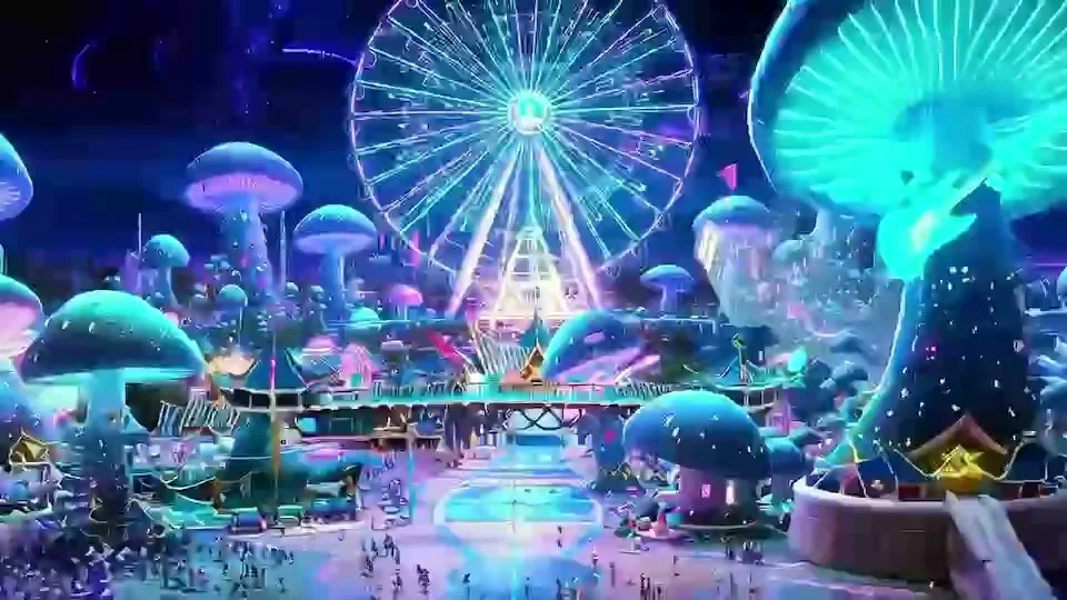A world of colour