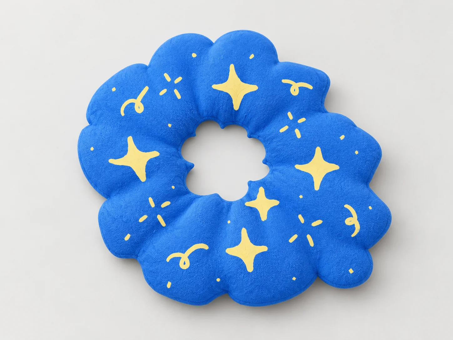 Stars, clouds and blue